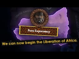 You can do IMPERIALISM as Liberia in HOI4 Red Flood