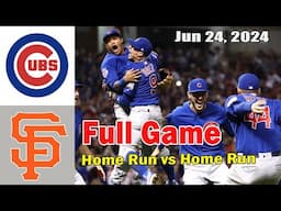 Cubs vs Giants [ Full Game ] Jun 24, 2024 Game Highlights | MLB Highlights | Season 2024