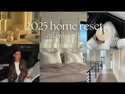 2025 HOME RESET | getting my home together for the new year