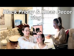 VLOGMAS Days | Black friday haul, Xmas Decor & Botox appt