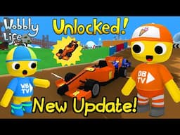 NEW UPDATE! UNLOCKED NEW FORMULA WOBBLY CAR IN WOBBLY LIFE 0.9.6! 👀