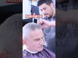 Asmr haircut @StylistElnar #shorts #haircut #asmr #barber #barbershop #hairstyle  #stilistelnar