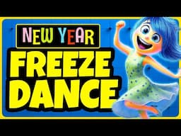 New Year Freeze Dance 🎉 Brain Break for Kids 🎉 Just Dance 🎉 PLINKO GoNoodle