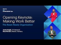 Is HR Ready to Reset? | Gartner HR Conference Opening Keynote