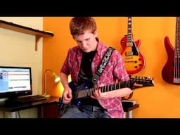 Pink Floyd Comfortably Numb Guitar Solo Cover by Seb!