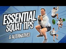 Squat for Everyone: Form, Technique, and Squat Alternatives