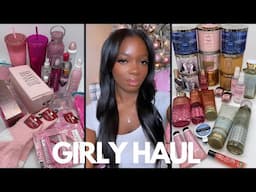 HUGE BATH AND BODY WORKS + PINK GIRLY HAUL