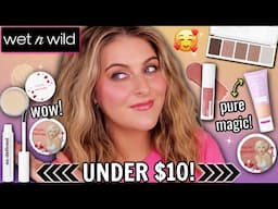 Full Face of *DRUGSTORE MAKEUP UNDER $10* //  Wet n' Wild galore!