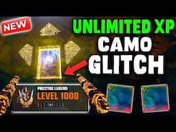 NEW INSANE UNLIMITED XP / CAMO GLITCH! BLACK OPS 6 GLITCH AFTER PATCH!