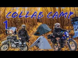 Yamaha TW200 & XT250 Moto Camping Adventure Collab | Fall Trees and Fire Watch Tower | Part 1