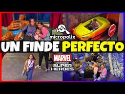 Un fin de semana en MICROPOLIX y la Expo de MARVEL: UN UNIVERSO DE SUPERHÉROES | Vlog familiar