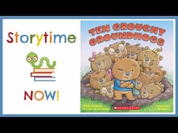 Ten Grouchy Groundhogs - By Kathryn Heling and Deborah Hembrook | Kids Books Read Aloud