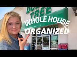 7 Day DOLLAR TREE Organize/2025 Whole House Reset