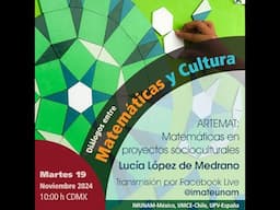 ARTEMAT: Matemáticas en proyectos socioculturales