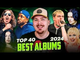 My Top 40 BEST Albums of 2024 (ft. Kendrick Lamar, Charli xcx, Jack White)