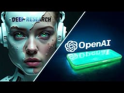 OpenAI Drops Its Most POWERFUL AI - Deep Research & a Secret AI Device