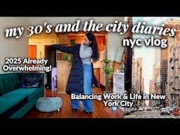 Living Alone in New York City at 35: Balancing Work & Average Life (Struggling to Start 2025)