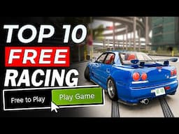 Top 10 FREE Racing Games on Steam 2024 (NEW)