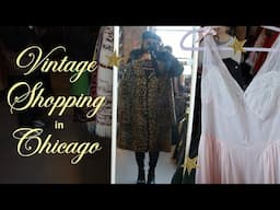 Vintage Holiday Shopping + HAUL 🎄 | Chicago