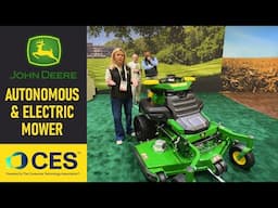 CES: John Deere's Electric & Autonomous Commercial Mower