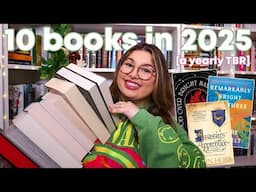 10 books i want to read in 2025 📗🌹✨ fantasy, romance, literary fiction, classics, and more!