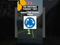 🇬🇧🚦 Quiz-32 | Guess the UK Driving Theory Test Traffic Signs! 🛑 | Highway Code Challenge 🚗