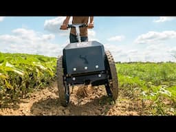 "Wheel Hoe On Steroids" - Tilmor E-Ox Makes Gardening Easier!