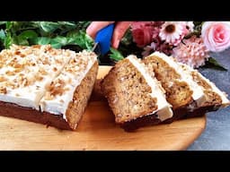 The Best Cake With Carrot and Oatmeal! Sugar Free! Gluten Free! Simple and Delicious!