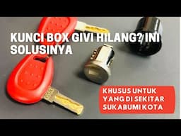 KUNCI BOX GIVI HILANG? JANGAN PANIK, BACA DESKRIPSI