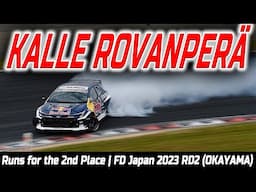 KALLE ROVANPERÄ Win Runs for the 2nd Place on Formula Drift Japan 2023 RD6 (Okayama)