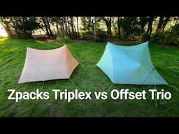 Zpacks Triplex vs Offset Trio Tents