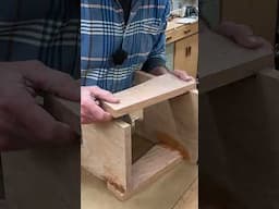 Tall Handle Step Stool / Woodworking