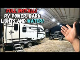 HUGE Episode! RV Power, Lights, Water And More!