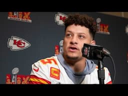 Patrick Mahomes on balancing fatherhood and playing in a Super Bowl for a fourth time