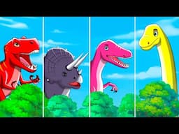 Dinosaur Songs for kids + Many More Nursery Rhymes & Baby Songs | FunForKidsTV