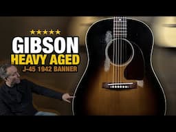 “The Best Gibson We’ve Ever Demoed” — Heavy Aged Gibson J-45 (Murphy Lab 1942 Banner)