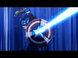 Captain America scenes from the cartoons Compilation(1994-2024)