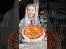 I tried Cheapest vs MOST EXPENSIVE Pizza in London! (£57 vs £5)