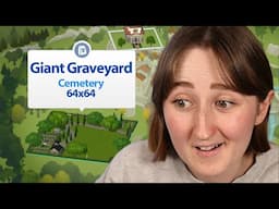 building my sims graveyard for 1000 graves (Streamed 1/24/25)