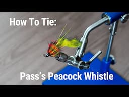 How To Tie: Pass's Peacock Whistle | A Peacock Bass Fly