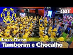 Paraíso do Tuiuti 2025 | Tamborim, Cuica e Chocalho - Ensaio Técnico |  Samba ao vivo #ET25