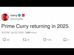 They Told Me Curry Fell Off...