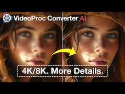 Best Image/Video Quality Enhancer! Tutorial on New AI Models in VideoProc V7