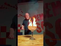 Can we light ice on fire? 🔥 Well, not really… but enjoy anyways! #science #physics #chemistry