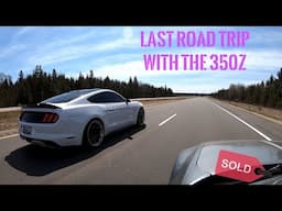 Road trip and selling the 350z....