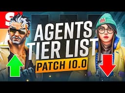 NEW UPDATED TIER LIST For PATCH 10.00! - Tejo is BUSTED! - Valorant