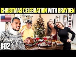 Celebrating Christmas with Brayden Family