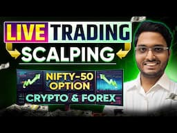 LIVE FOREX TRADING I NIFTY OPTION II GOLD TRADING | FOREX HINDI | JAN 9 | CRYPTO | FTS | XAUUSD