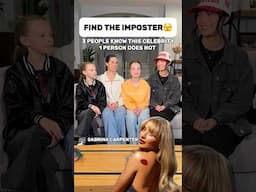 FIND THE IMPOSTER ft. SABRINA CARPENTER 🤩🎤🩵