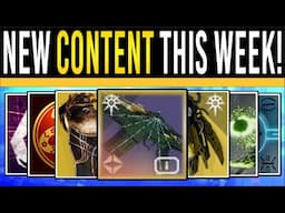 Destiny 2: NEW CONTENT THIS WEEK! Free LOOT, Patch Info, Timelost Boost, Heresy Exotics, Eververse